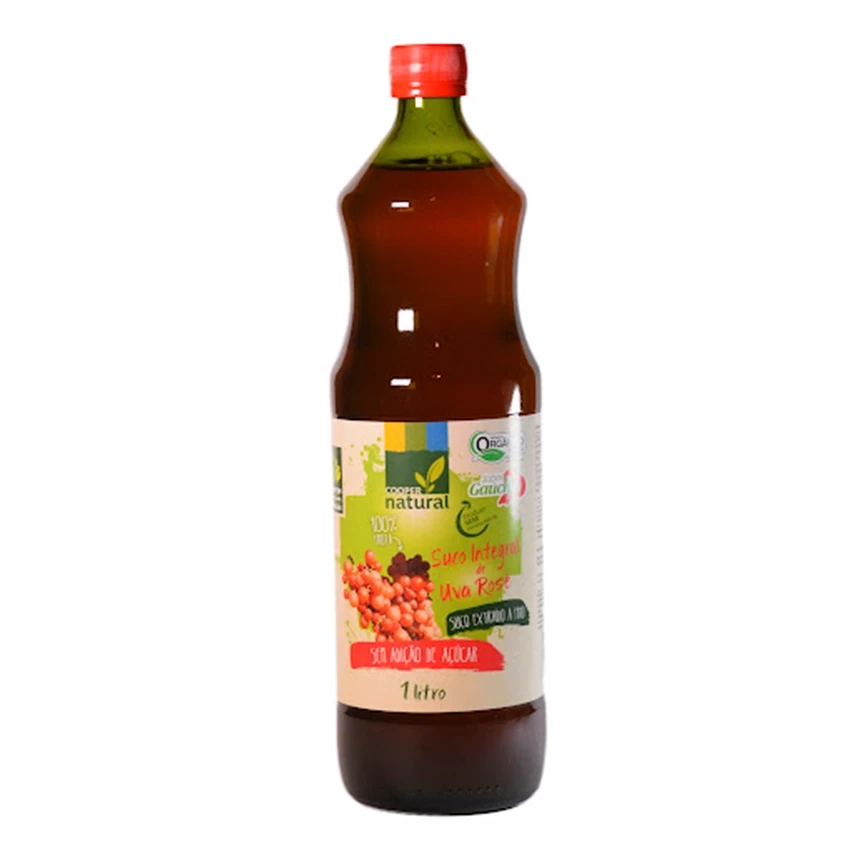 Suco de Uva Rosê Integral Coopernatural 1L