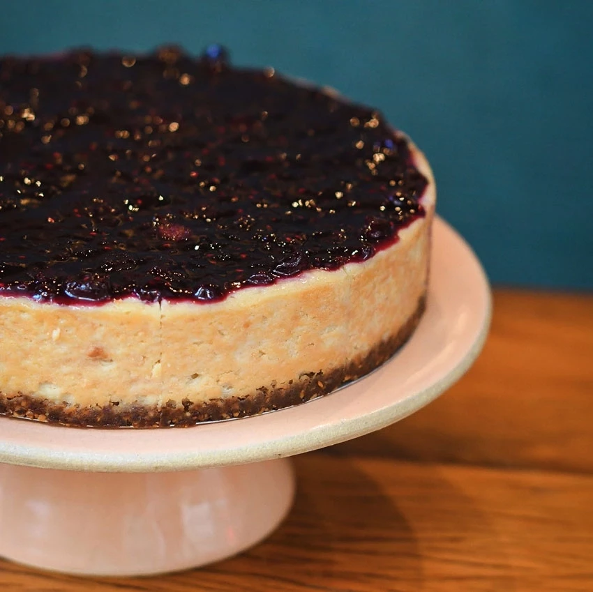 Cheesecake de frutas vermelhas