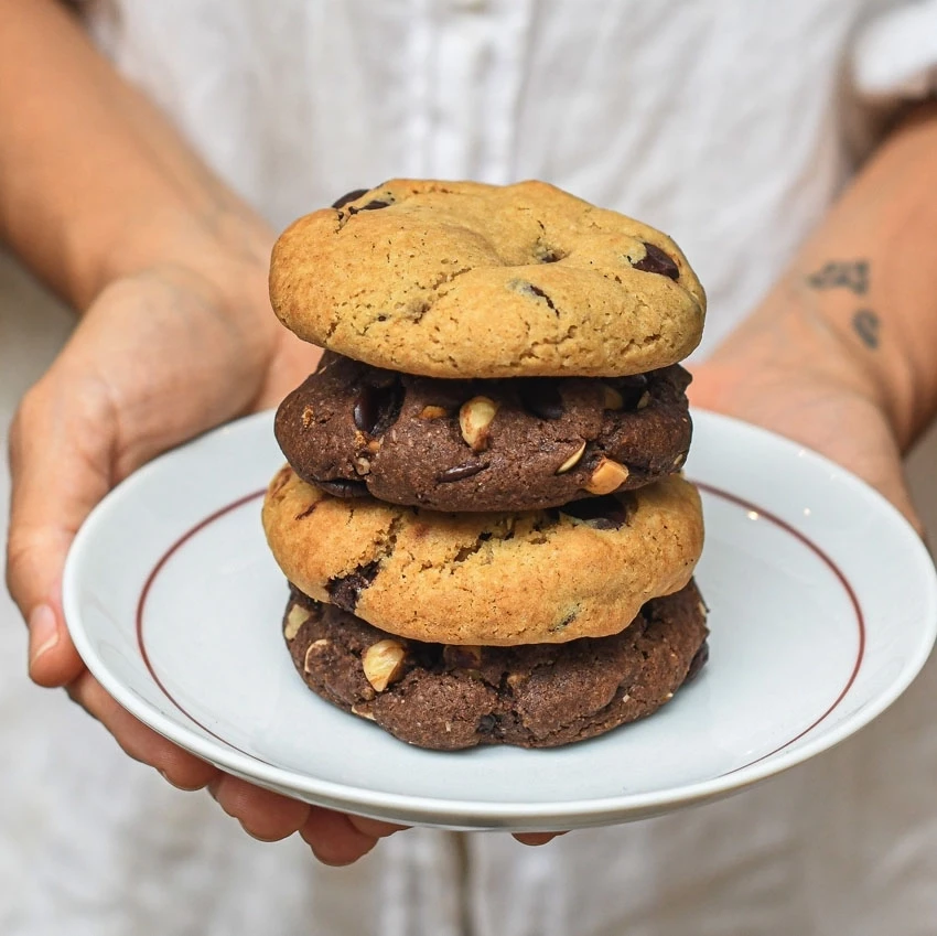 Cookie de baunilha