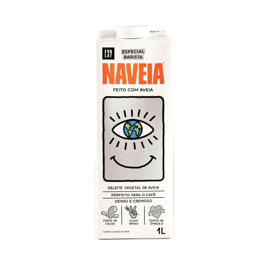 Bebida de Aveia Naveia Barista Tetra Pak 1L